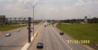 I-10 inbound at UTSA Blvd.