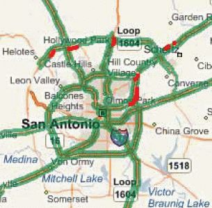 SA-area bottlenecks (in red)