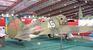 Polikarpov I-16 at the CAF museum, Midland, Texas