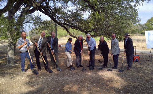 Wurzbach Pkwy groundbreaking